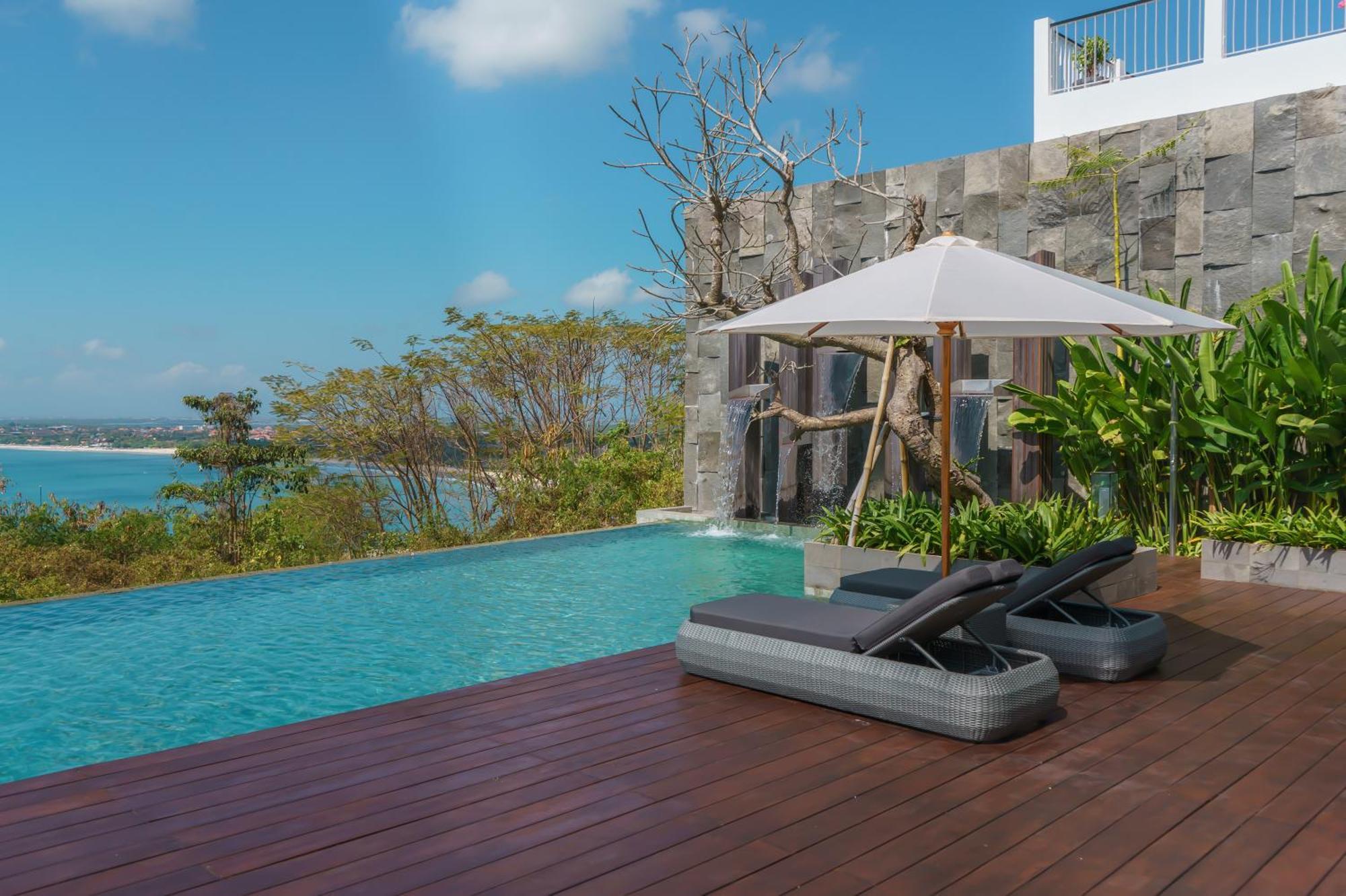 Beyond The Sea - Luxe Sea View Villa In Jimbaran Esterno foto