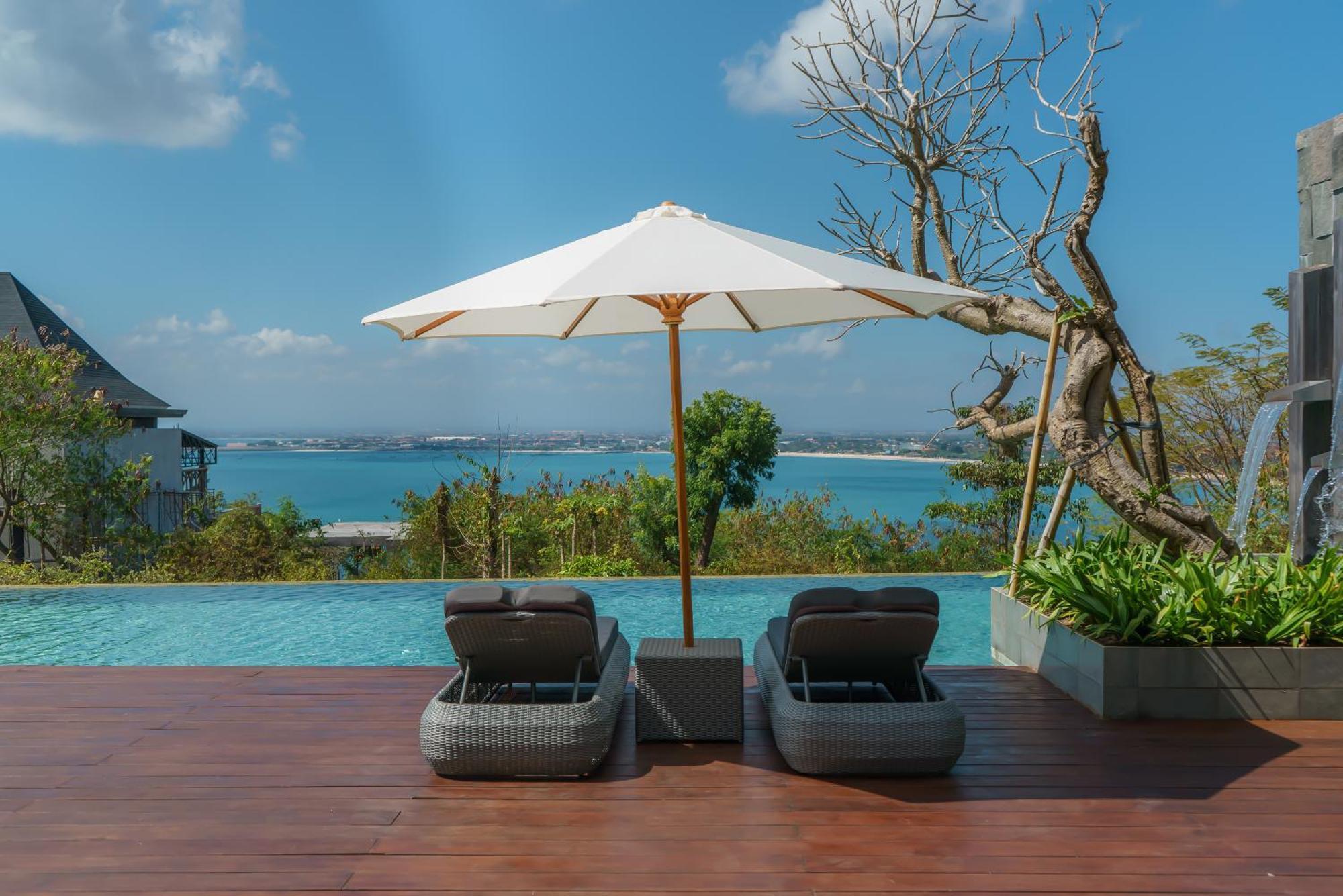 Beyond The Sea - Luxe Sea View Villa In Jimbaran Esterno foto